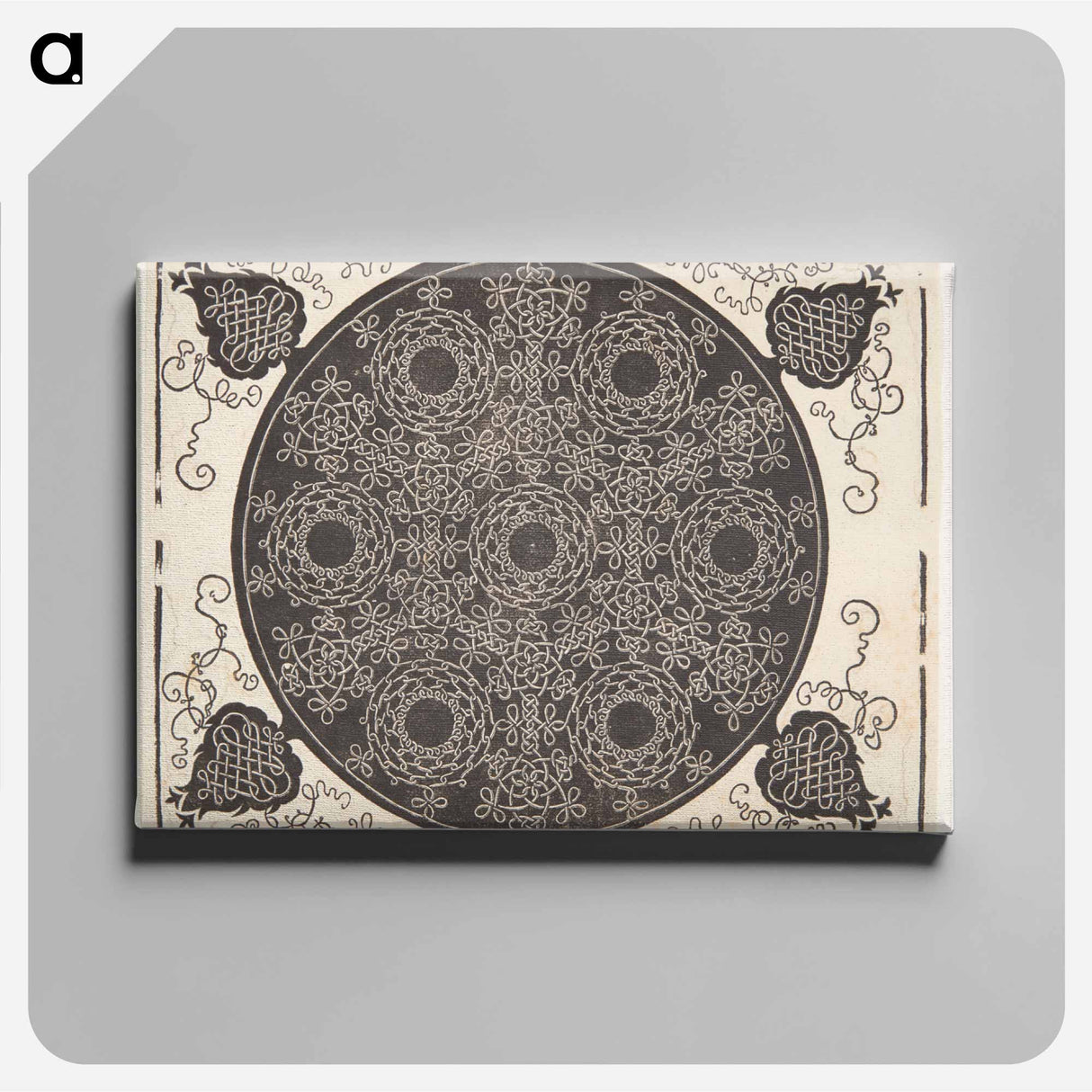 Knob with seven rings - アルブレヒト デューラー Canvas.