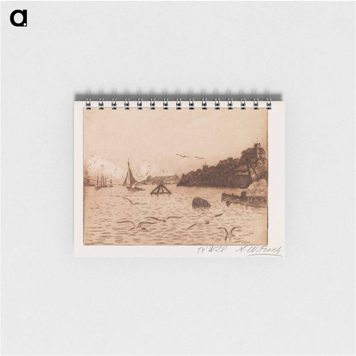 South harbour - アルフレッド ウィリアム フィンチ Memo.