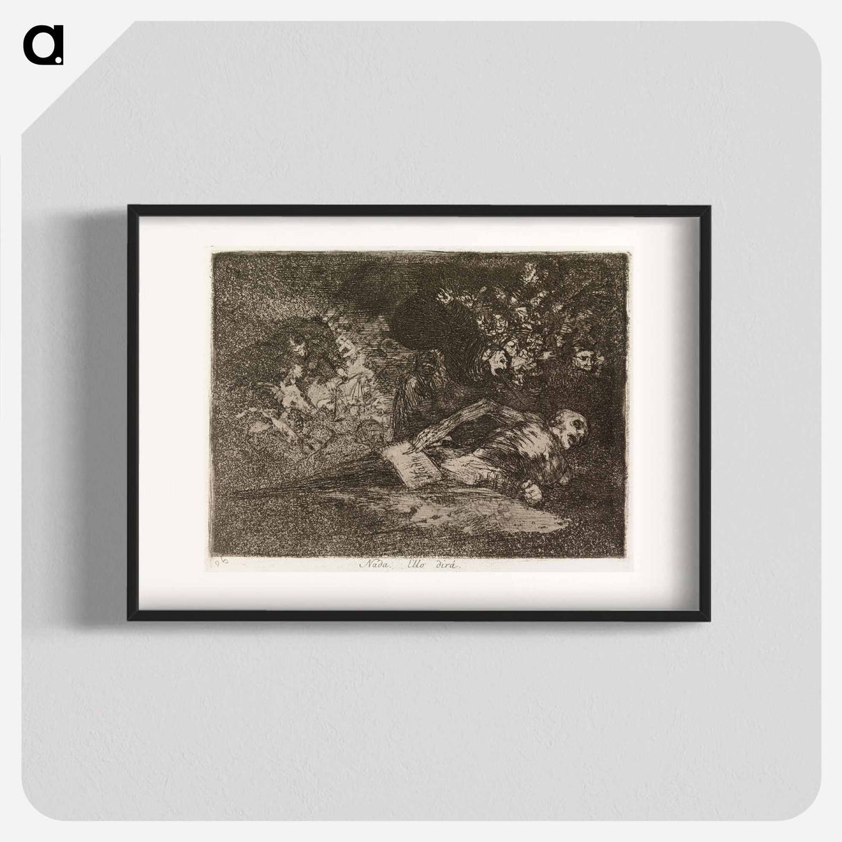 There is nothing left - Francisco de Goya Poster.