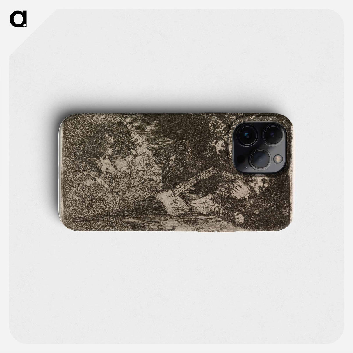 There is nothing else to worry about - Francisco de Goya Phone Case.