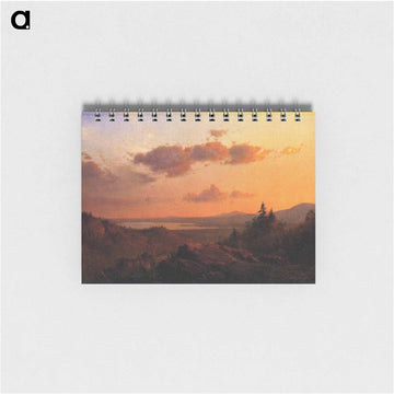 View of the Hudson River from Olana - フレデリック エドウィン チャーチ Memo.