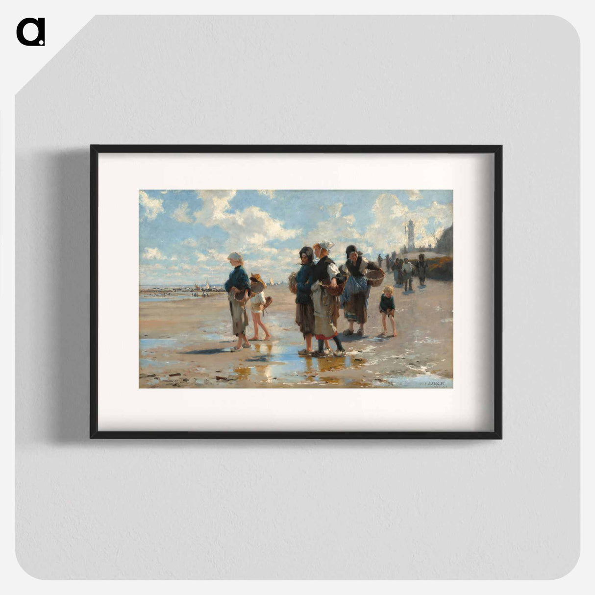 En route pour la pêche - ジョン シンガー サージェント Poster.