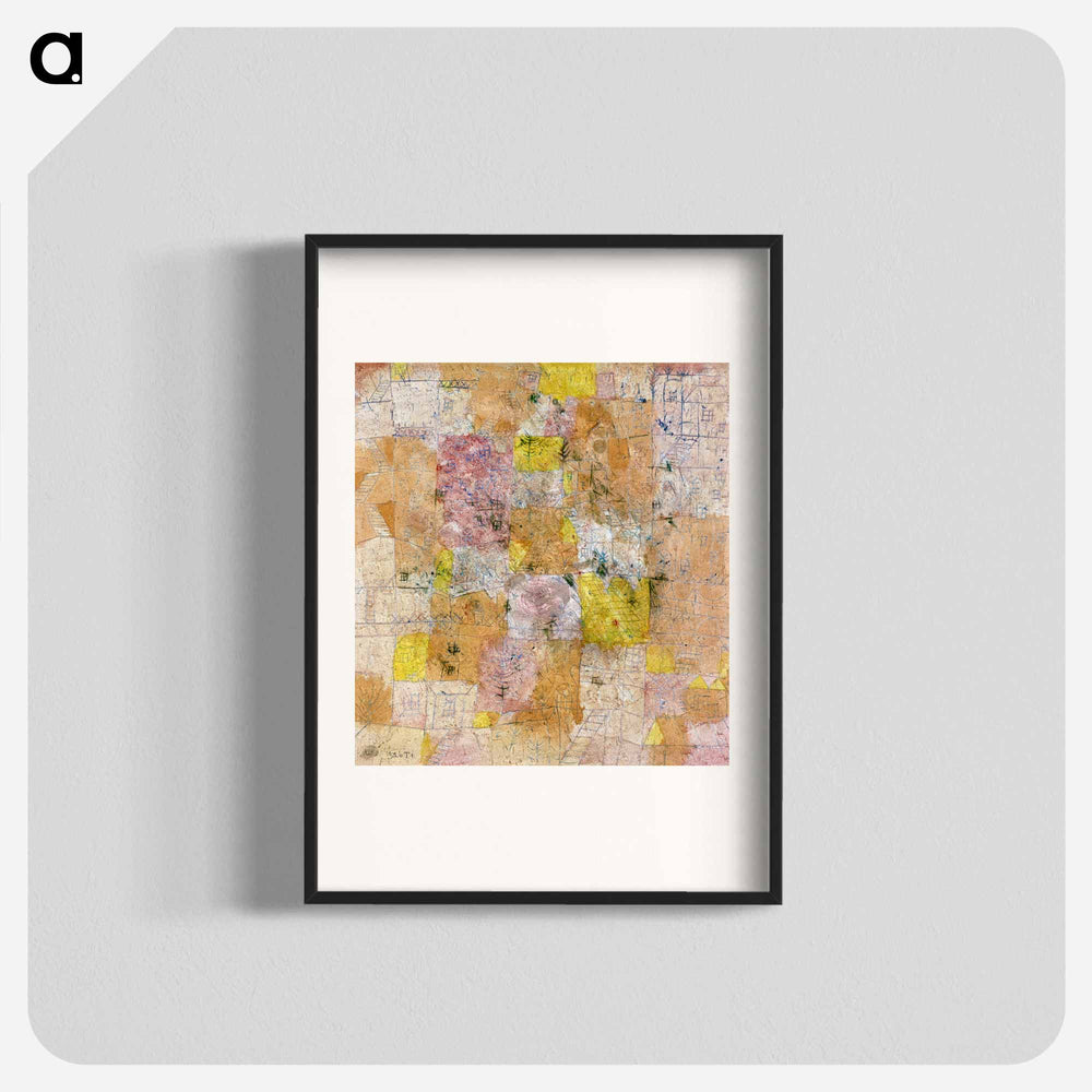 Suburban idyll (garden city idyll)
 - パウル クレー Poster.