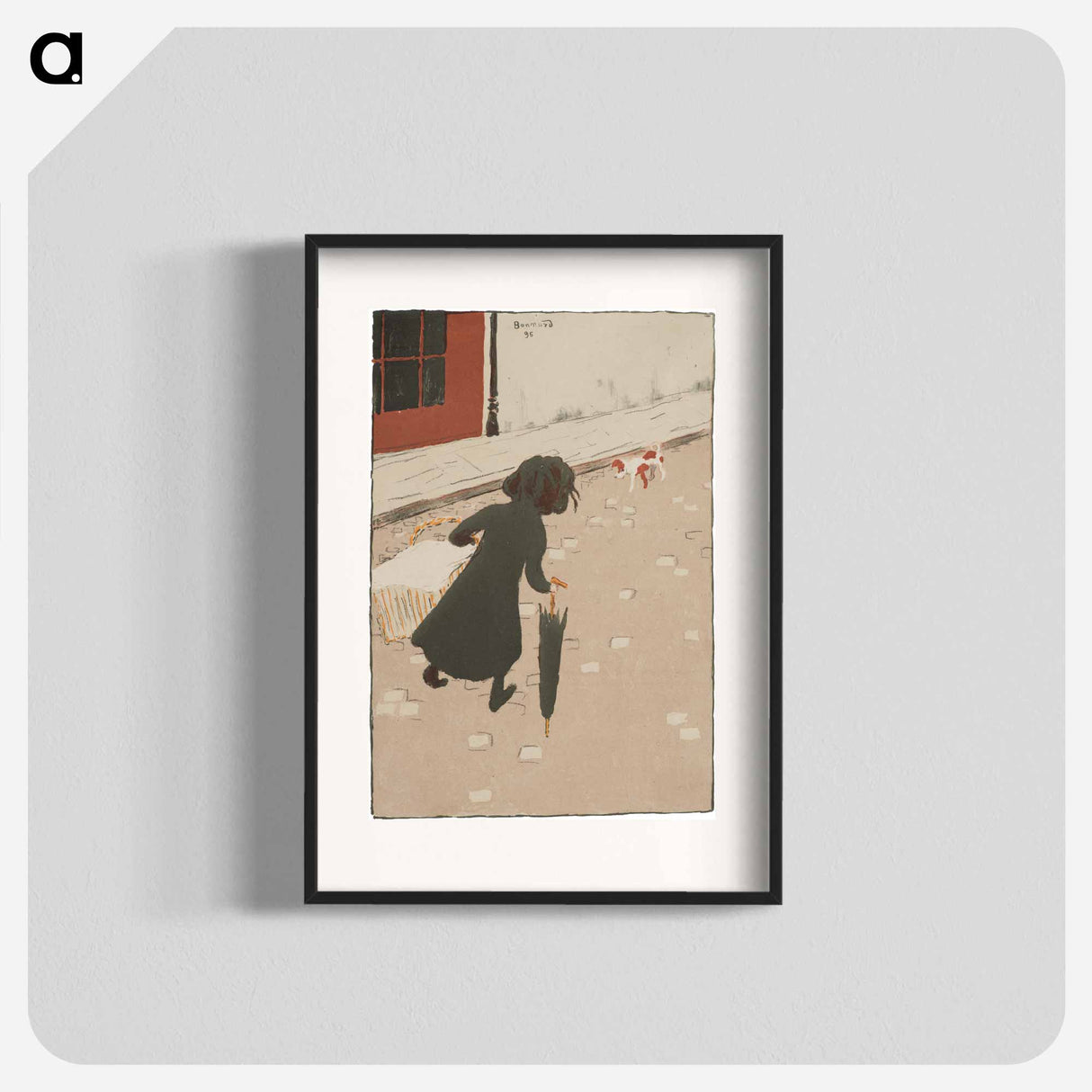 The Little Laundress
- ピエール ボナール Poster.