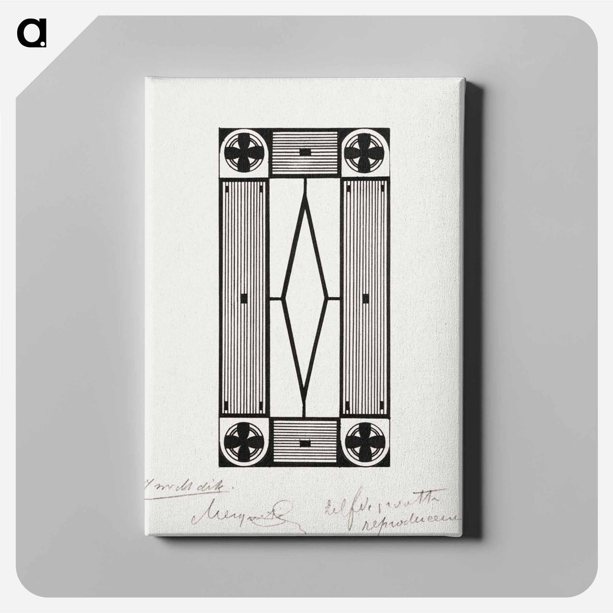 Ornament with flower
- サミュエル ジェスルン Canvas.