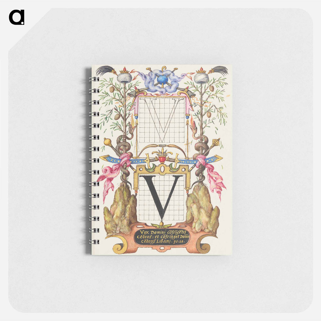 アートメモ帳-Guide for Constructing the Letter V from Mira Calligraphiae Monumenta
- 書道のお手本 Memo.