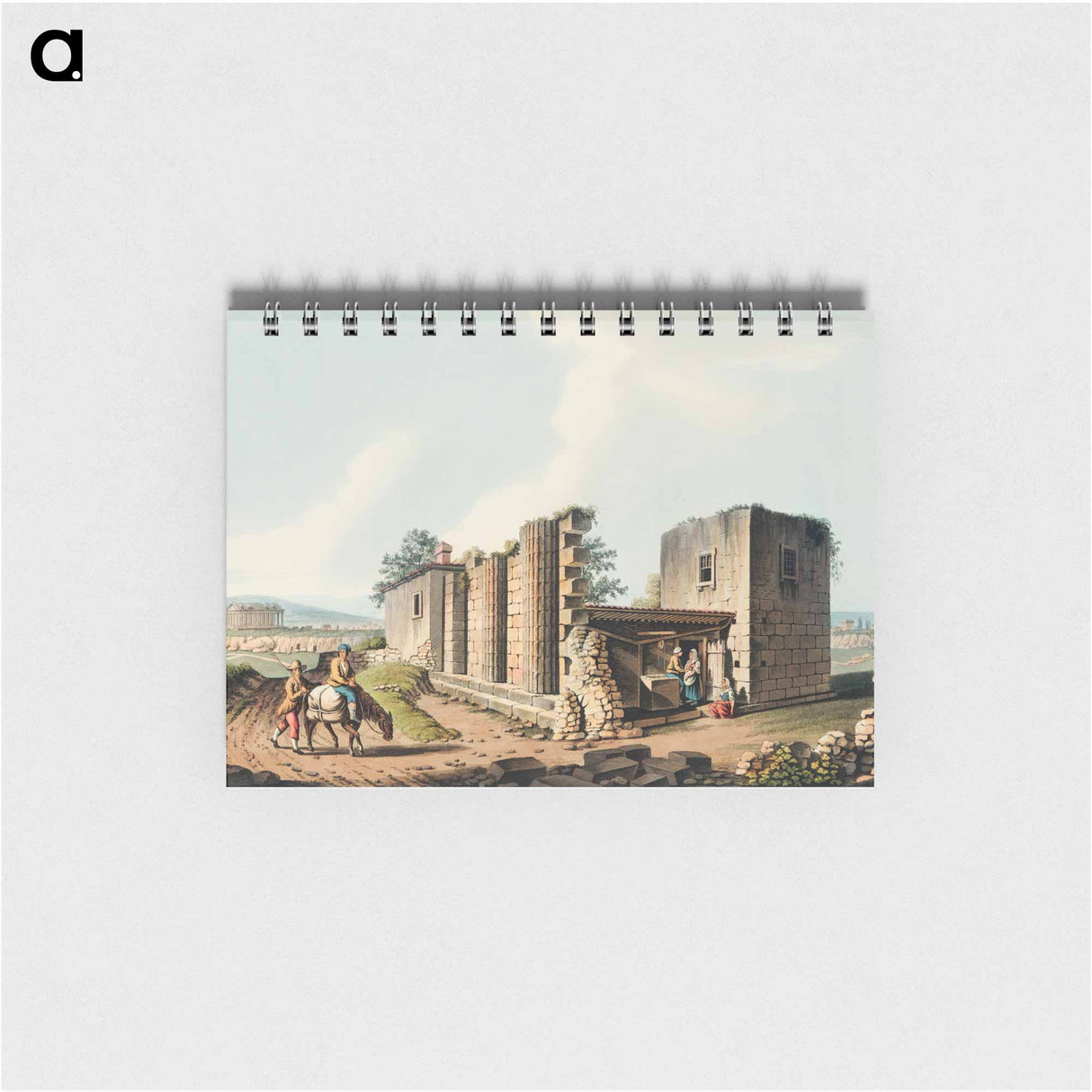 アートメモ帳-Ancient Temples at Agrigentum - オスマン帝国領内の景色 Memo.