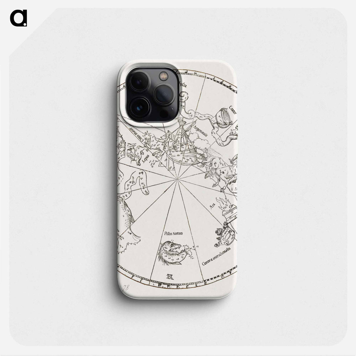 The Southern Hemisphere of the Celestial Globe - アルブレヒト デューラー Phone Case.