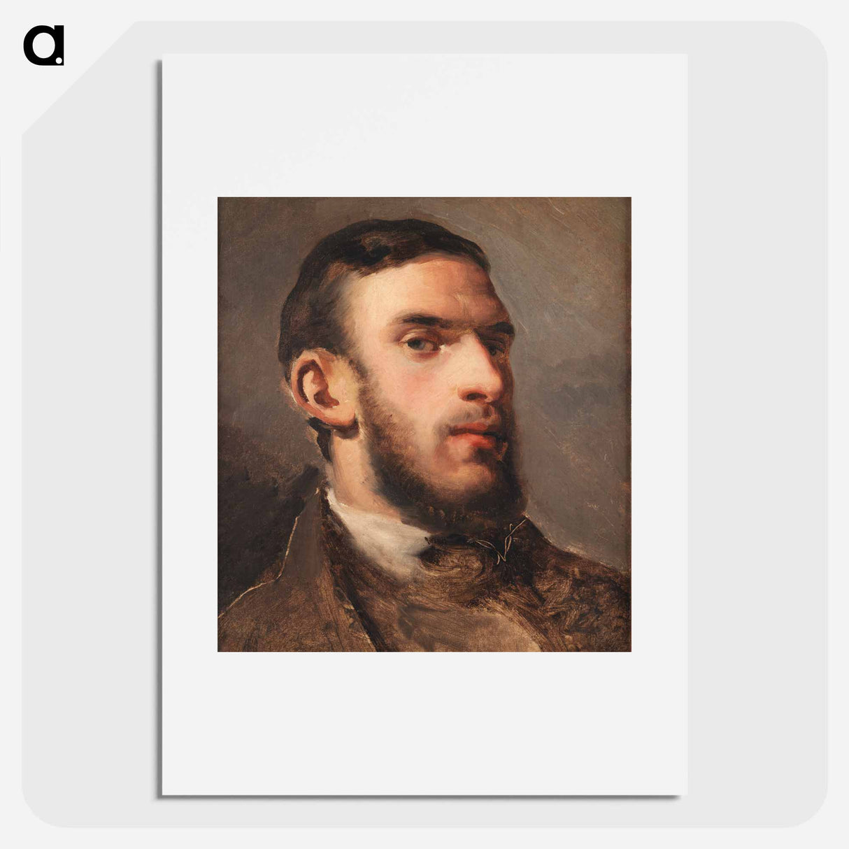 Self-Portrait - カミーユ ピサロ Poster.