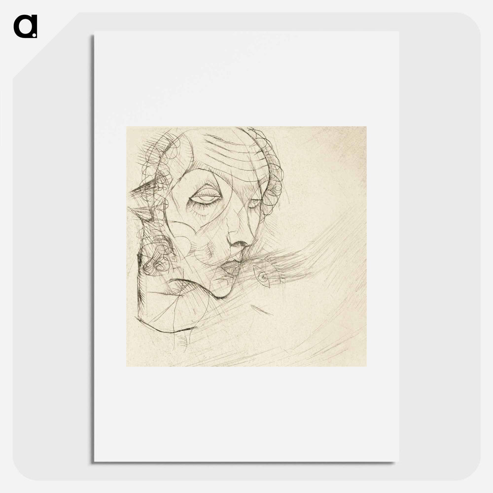 Self-portrait - Egon Schiele Poster.