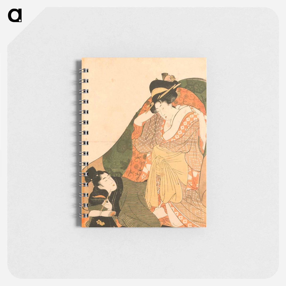 Lovers under a Futon - 喜多川 歌麿 Memo.