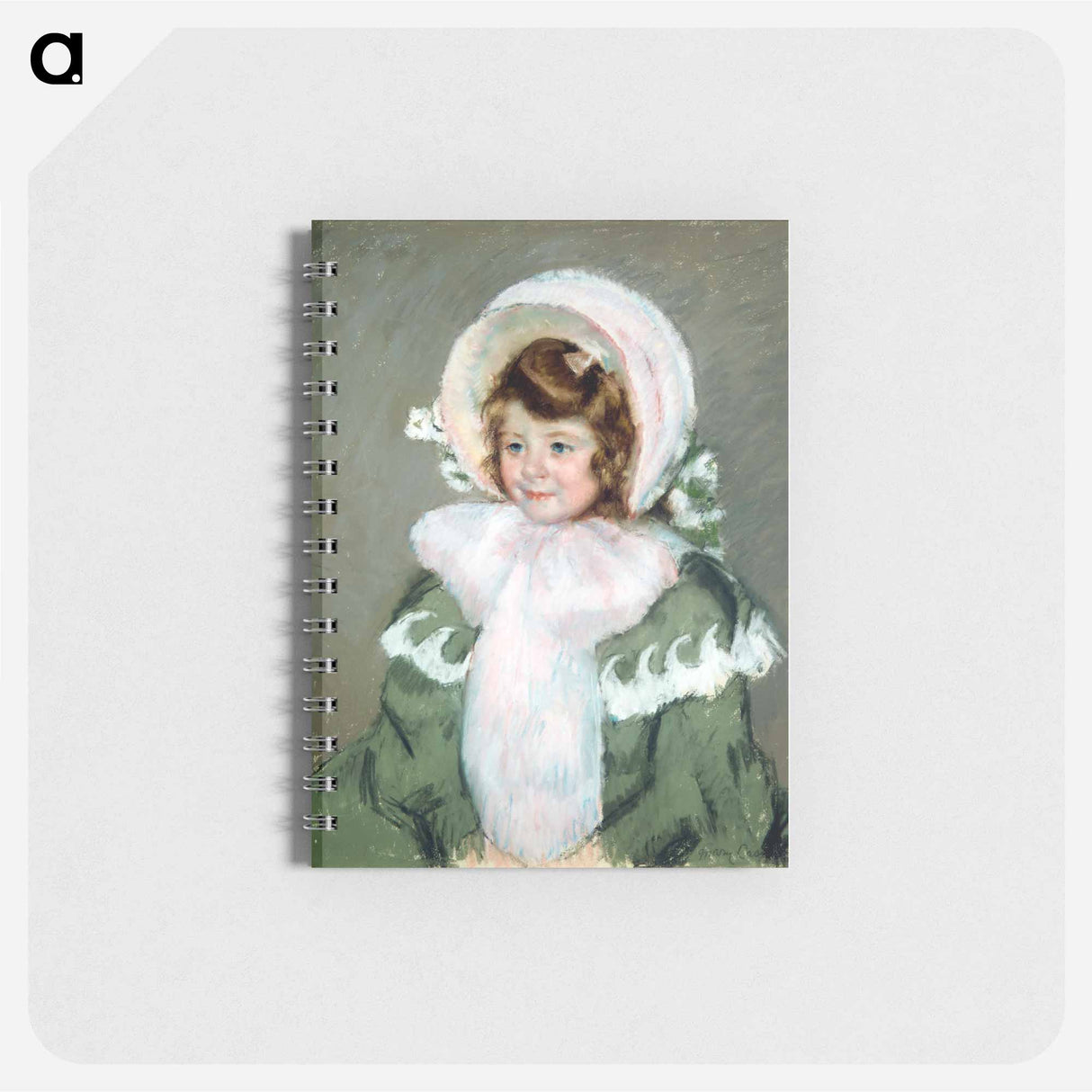 Child in Green Coat - メアリー カサット Memo.