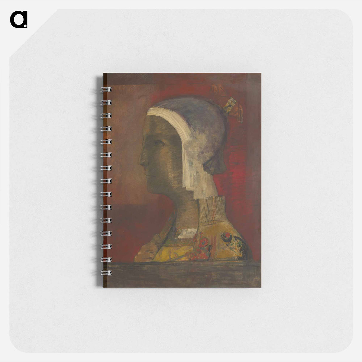 Symbolic Head - オディロン ルドン Memo.