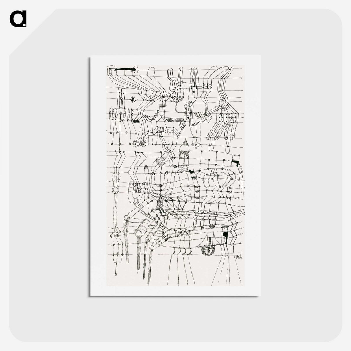 1-69_Paul-Klee_hagaki