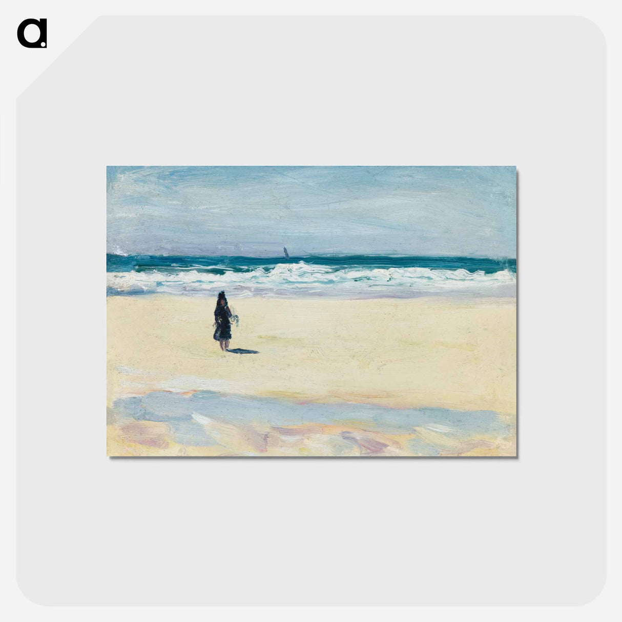 アートポストカード-Young Girl on the Beach
- セントルイス美術館 Postcard.