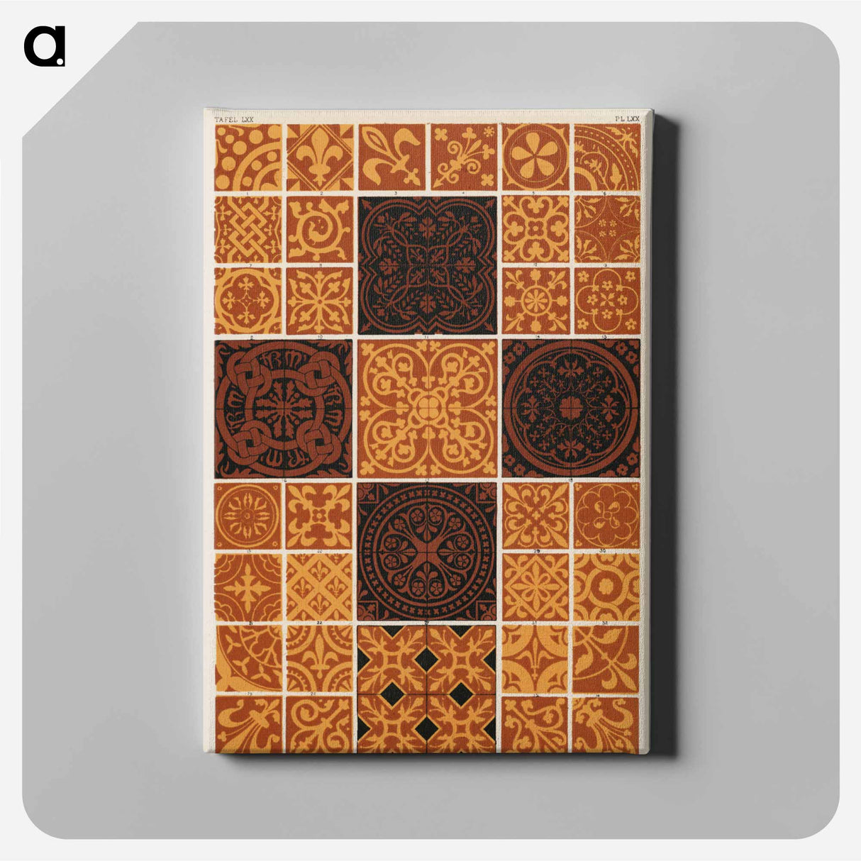 アートパネル-Nineteenth-Century Ornament
- 装飾の文法 Canvas.