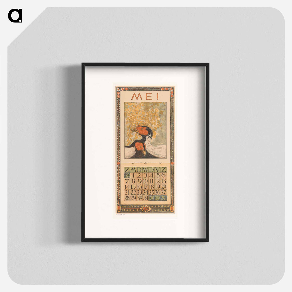 My calendar is empty - Theo van Hoytema Poster.