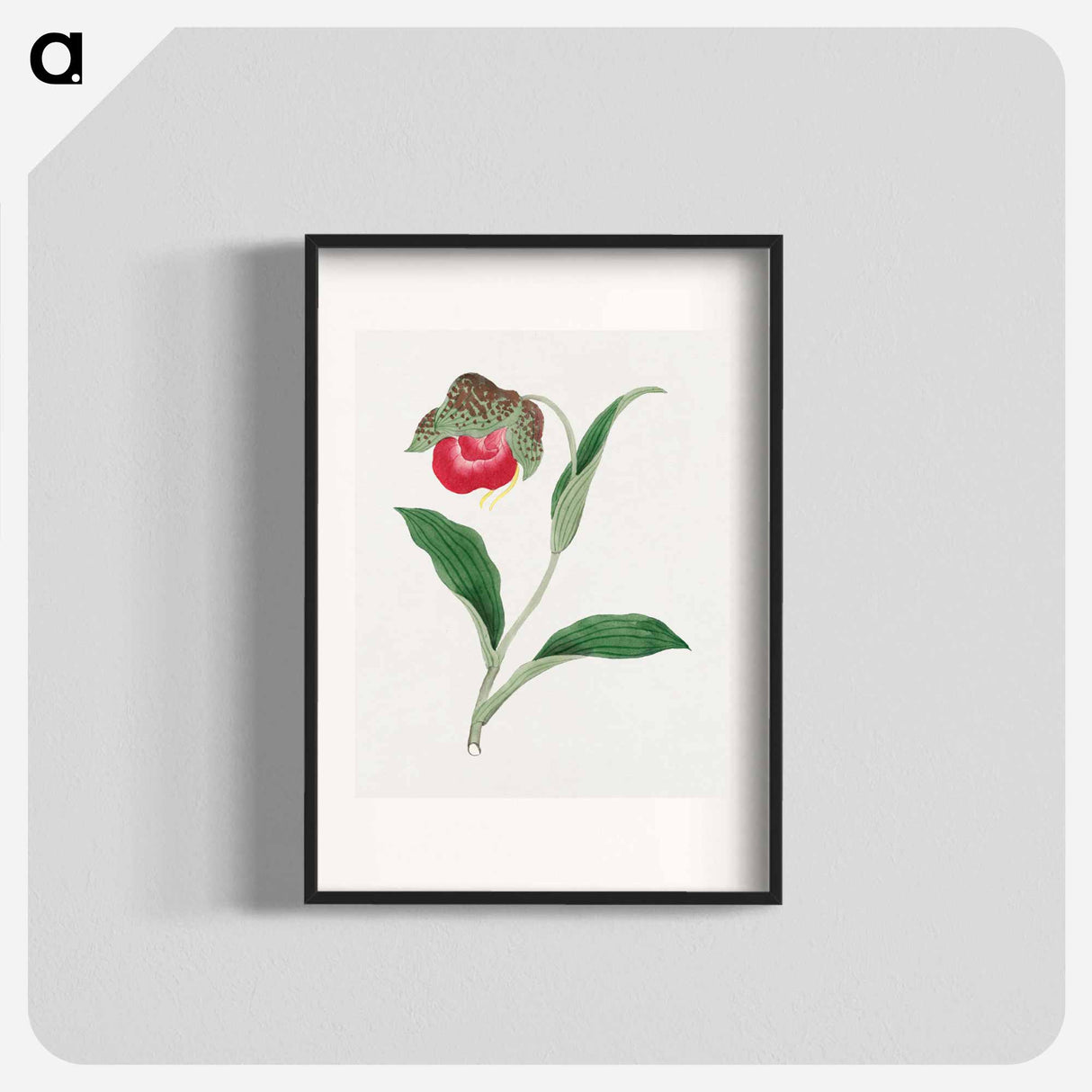 Atsumori - 19世紀の日本の花 Poster.