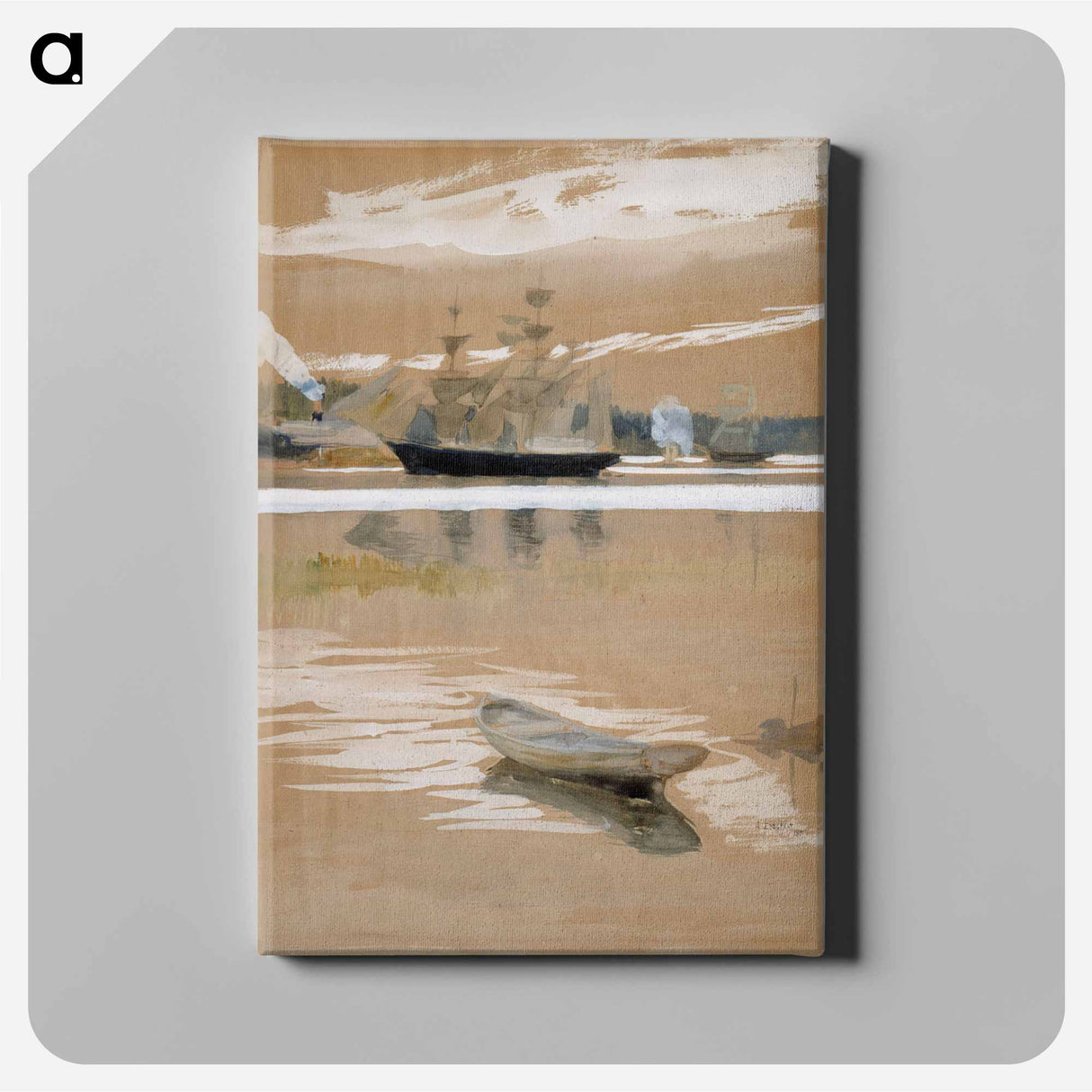 Näköala haikosta - アルバート エーデルフェルト Canvas.