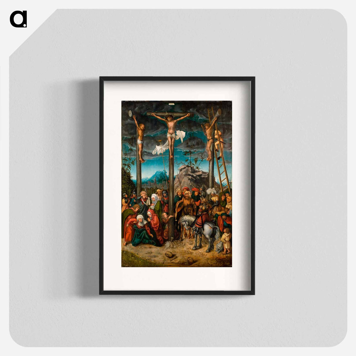 The crucifixion - アルブレヒト デューラー Poster.