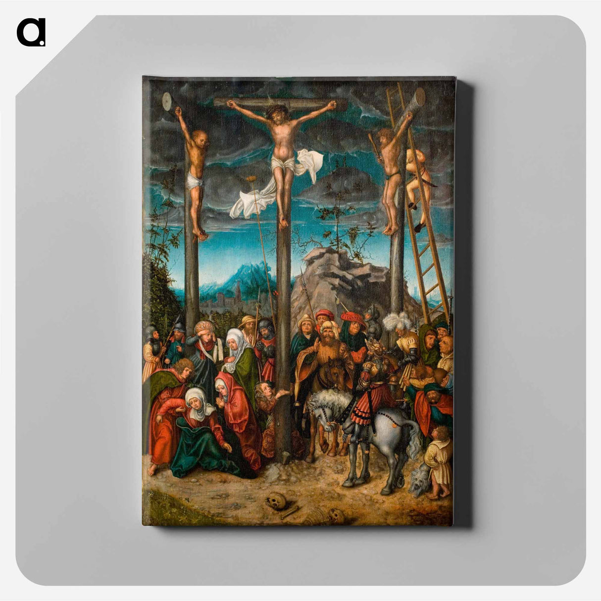 The crucifixion - アルブレヒト デューラー Canvas.
