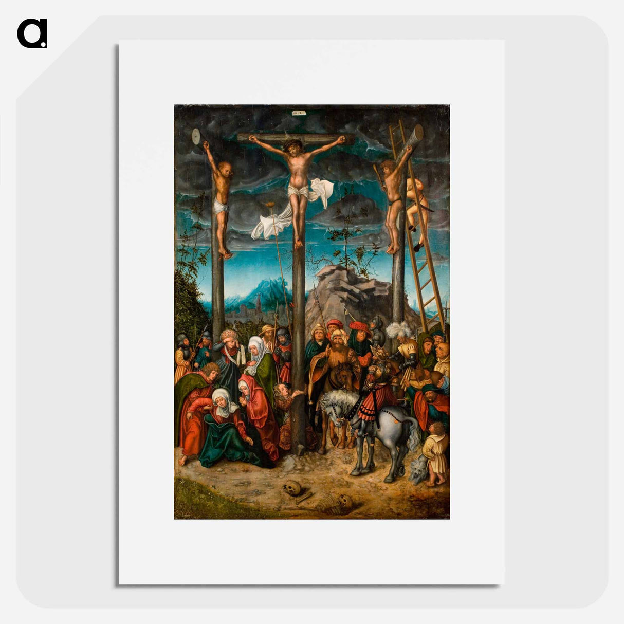 The crucifixion - アルブレヒト デューラー Poster.