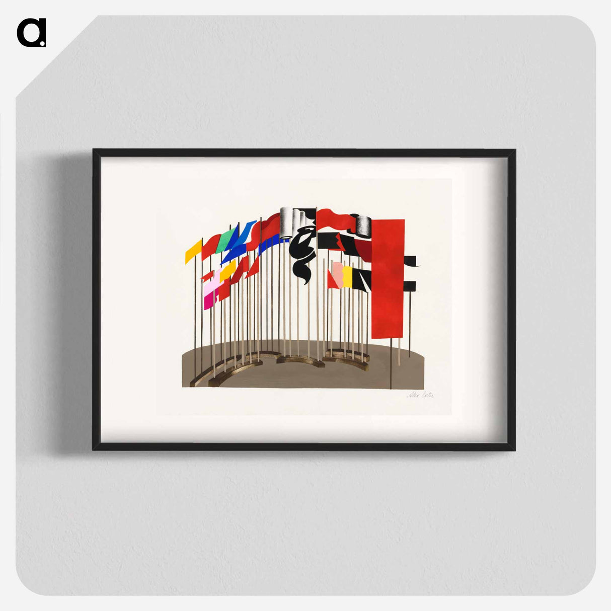 Maquettes de theatre i.-xv. - アレクサンドラ エクスター Poster.