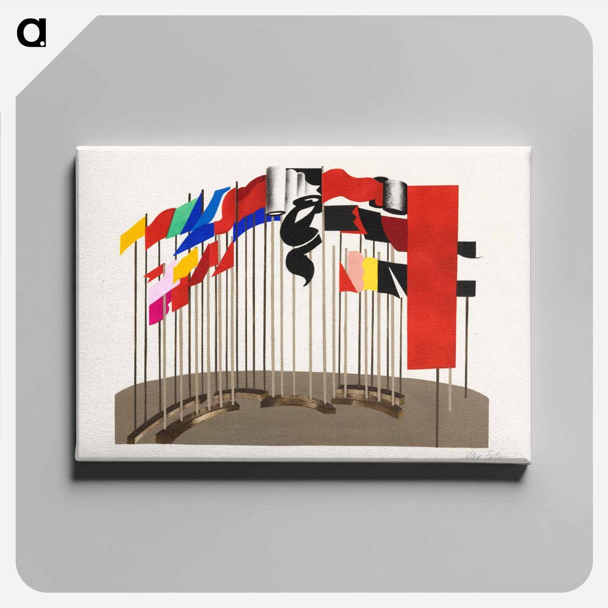 Maquettes de theatre i.-xv. - アレクサンドラ エクスター Canvas.