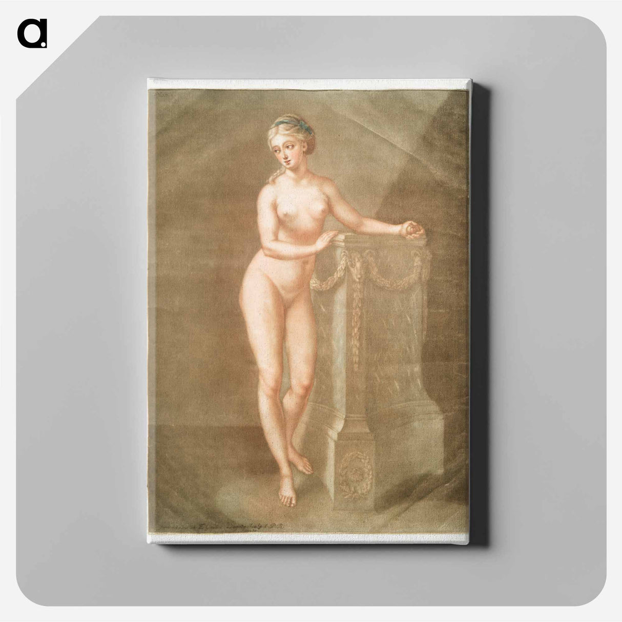 This fascinating collection of anatomical illustrations - アルノルド エロイ ゴーティエ ダゴティ Canvas.