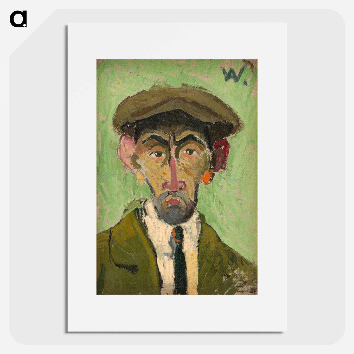 Self-portrait - アーノルド ピーター ワイズ クビンチャン Poster.