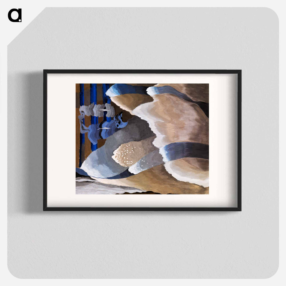 Reaching Waves - アーサー ダヴ Poster.