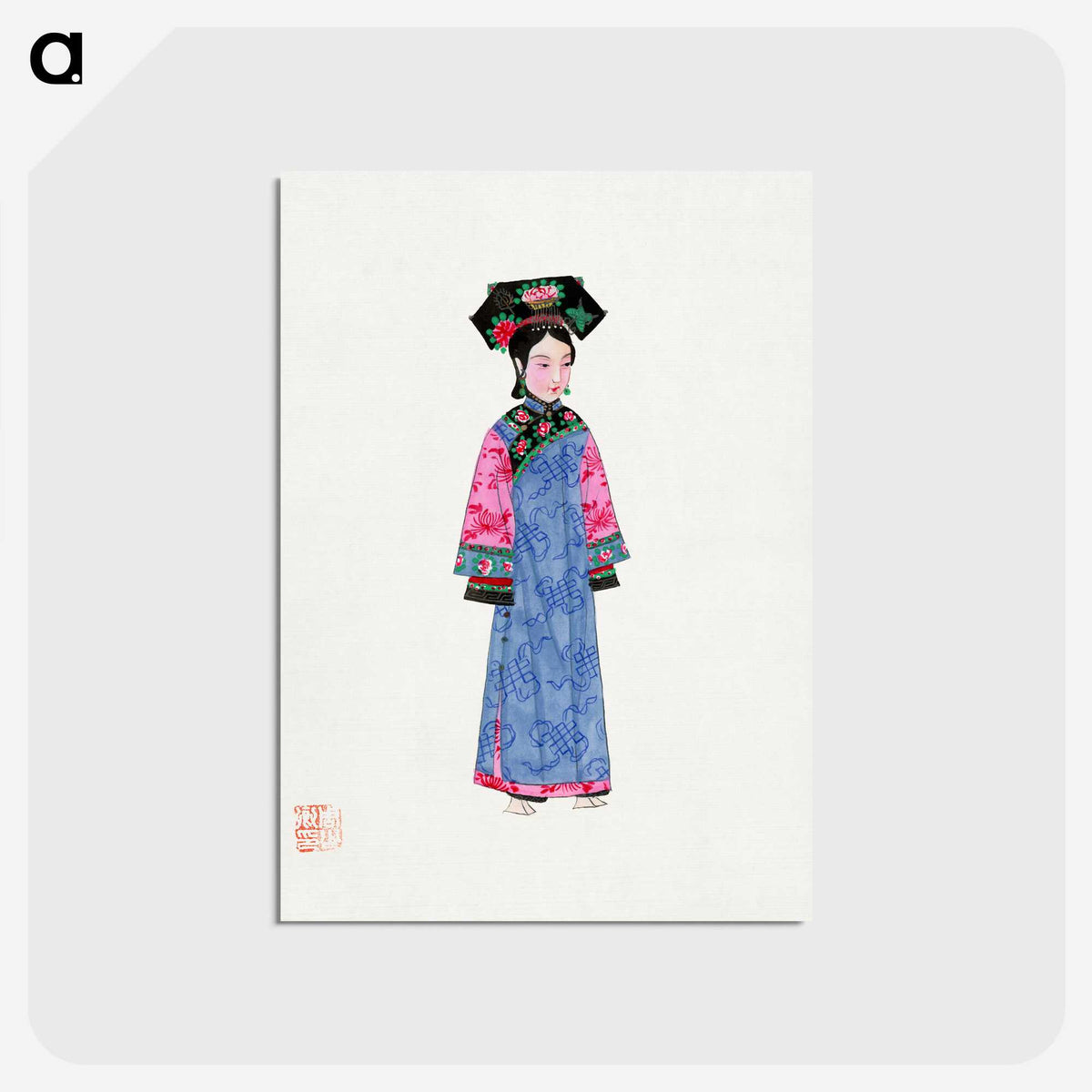 1-6_Chinese-Costumes_postcard