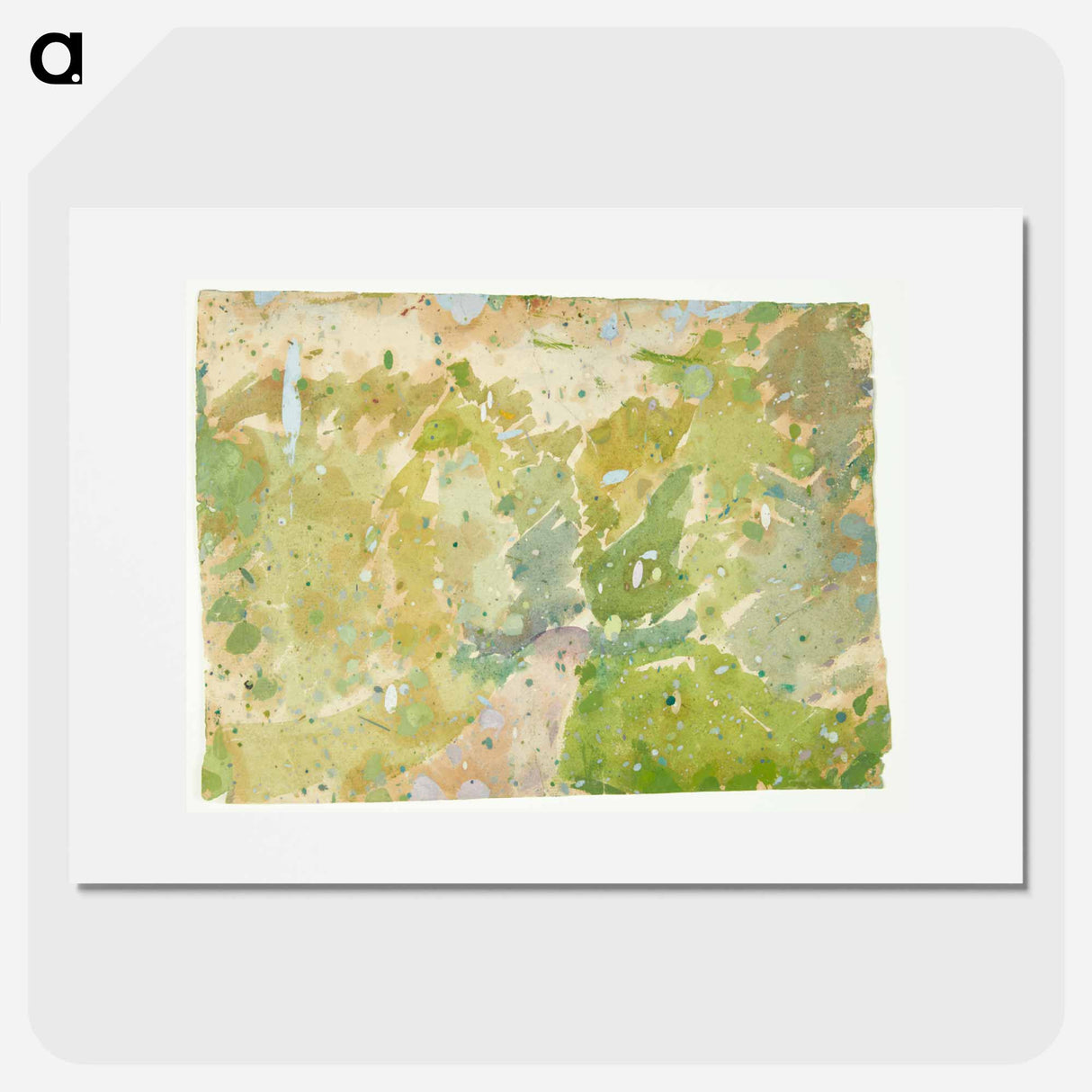 Road through the forest - エドヴァルド ウェイ Poster.