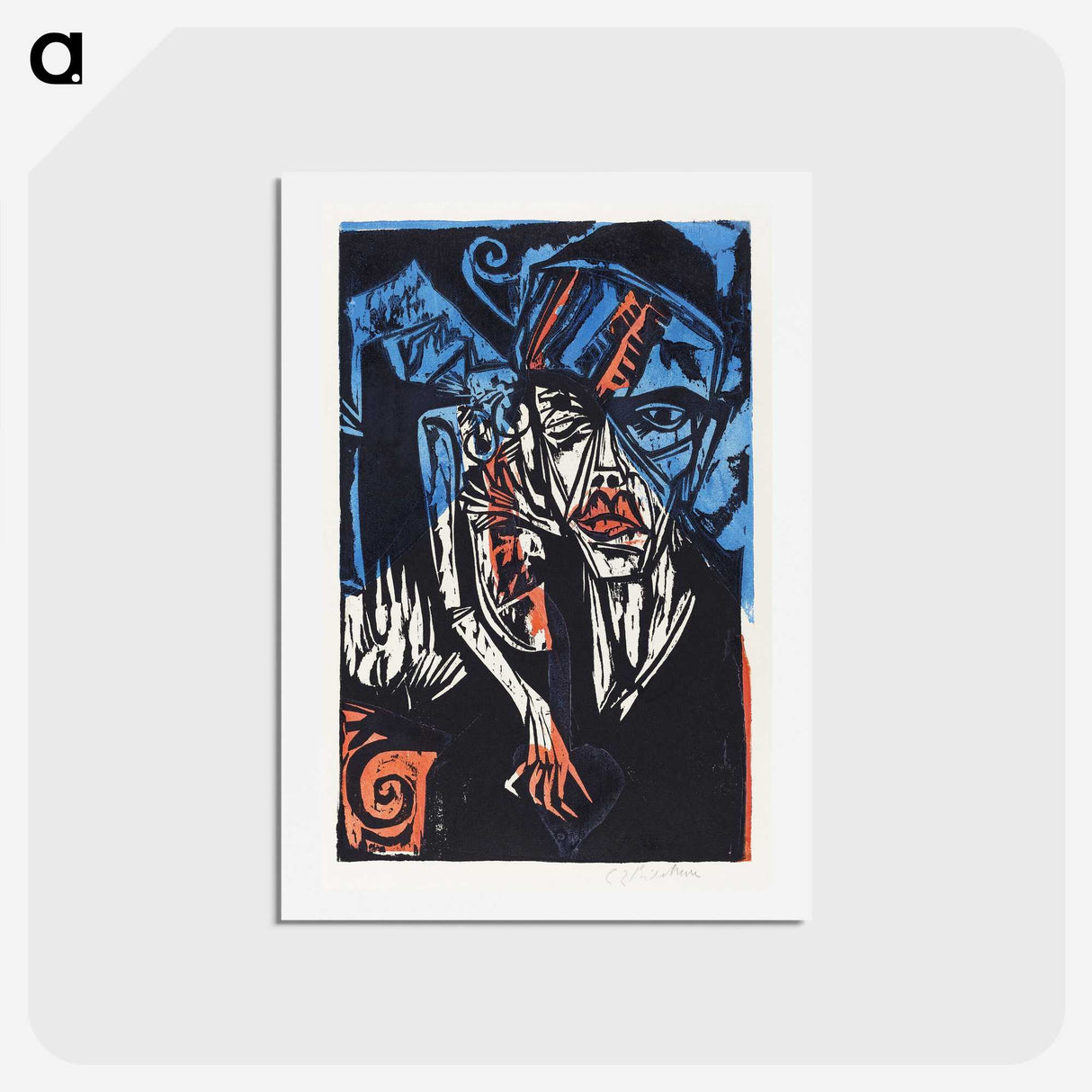 1-6_Ernst-Ludwig-Kirchner_hagaki