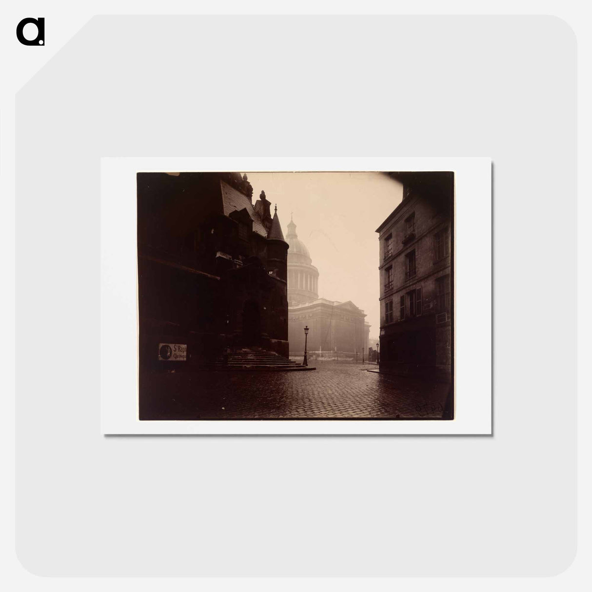 アートポストカード-The Panthéon
- ウジェーヌ アジェ Postcard.