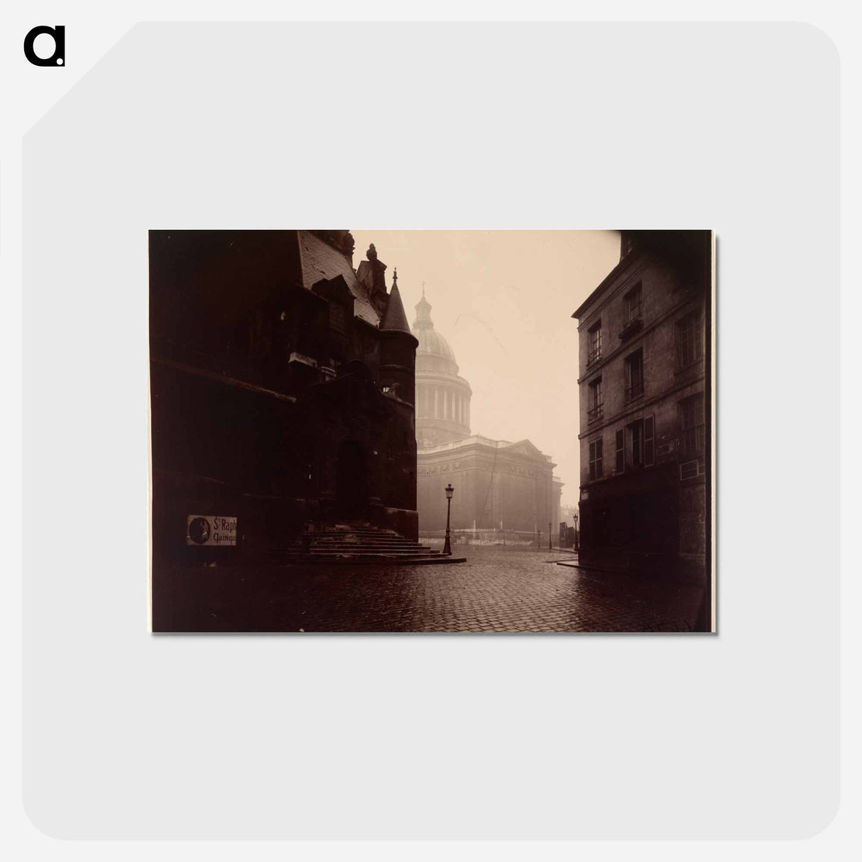 アートポストカード-The Panthéon
- ウジェーヌ アジェ Postcard.