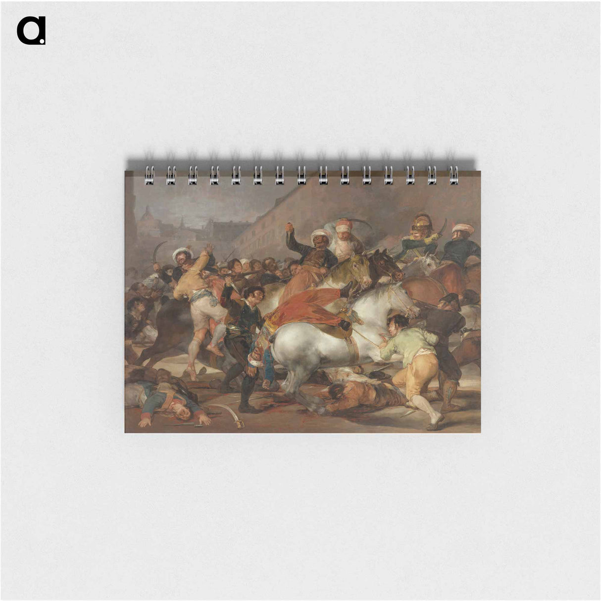 El dos de mayo de 1808 en Madrid - フランシスコ デ ゴヤ Memo.