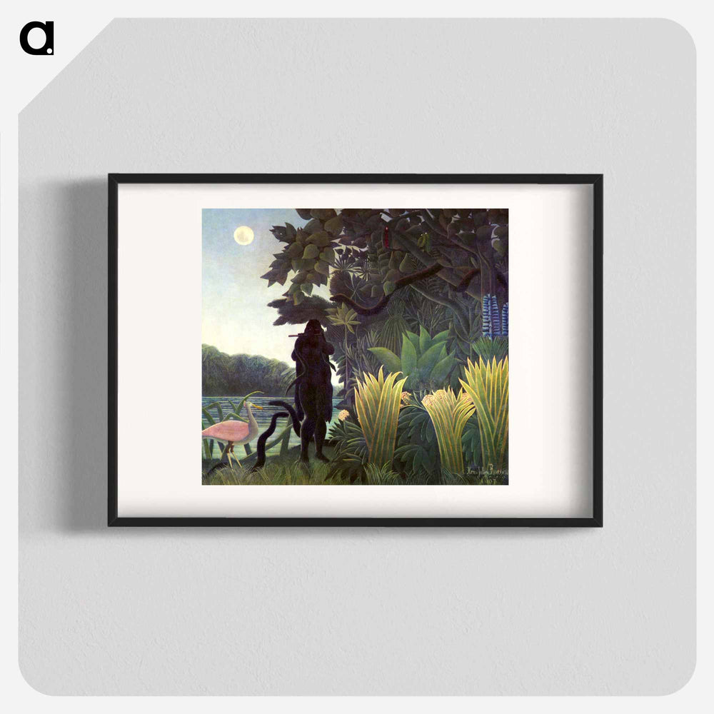 The Snake Charmer - Henri Rousseau Poster.