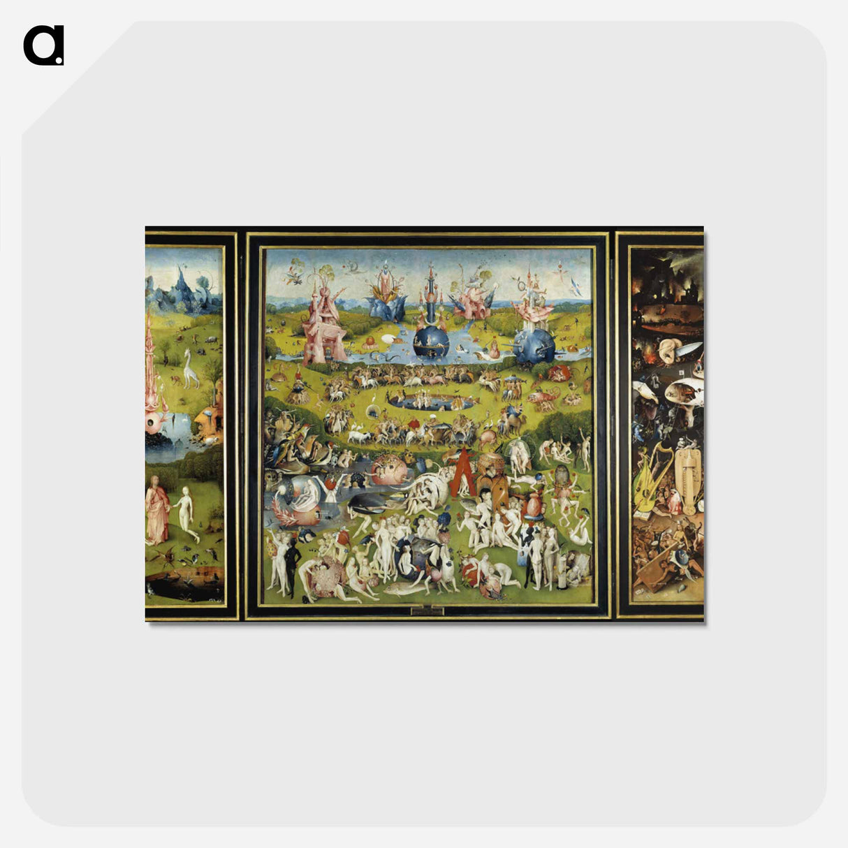 アートポストカード-The Garden of Earthly Delights
- ヒエロニムス ボス Postcard.
