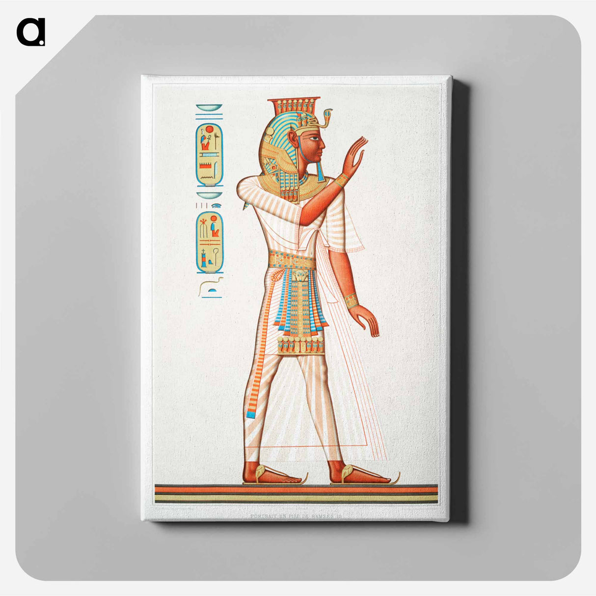 アートパネル-Ramses III Portrait
- エジプト美術史 Canvas.