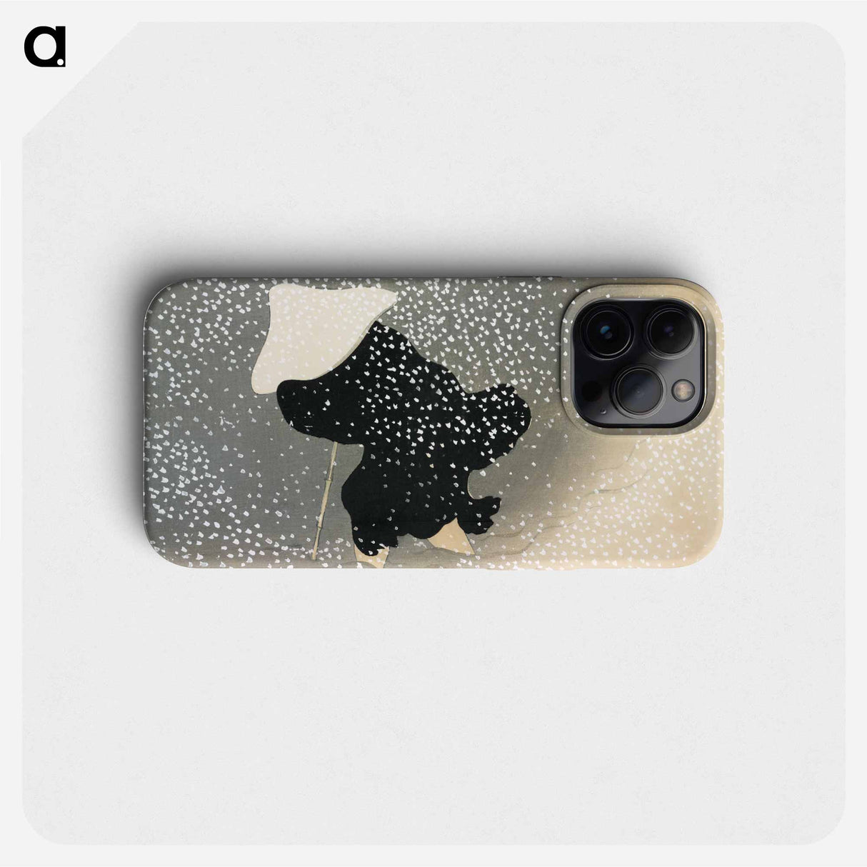 Snow from Momoyogusa–Flowers of a Hundred Generations - 神坂 雪佳 Phone Case.