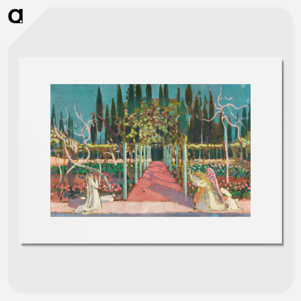 Annunciation - Maurice Denis Poster.