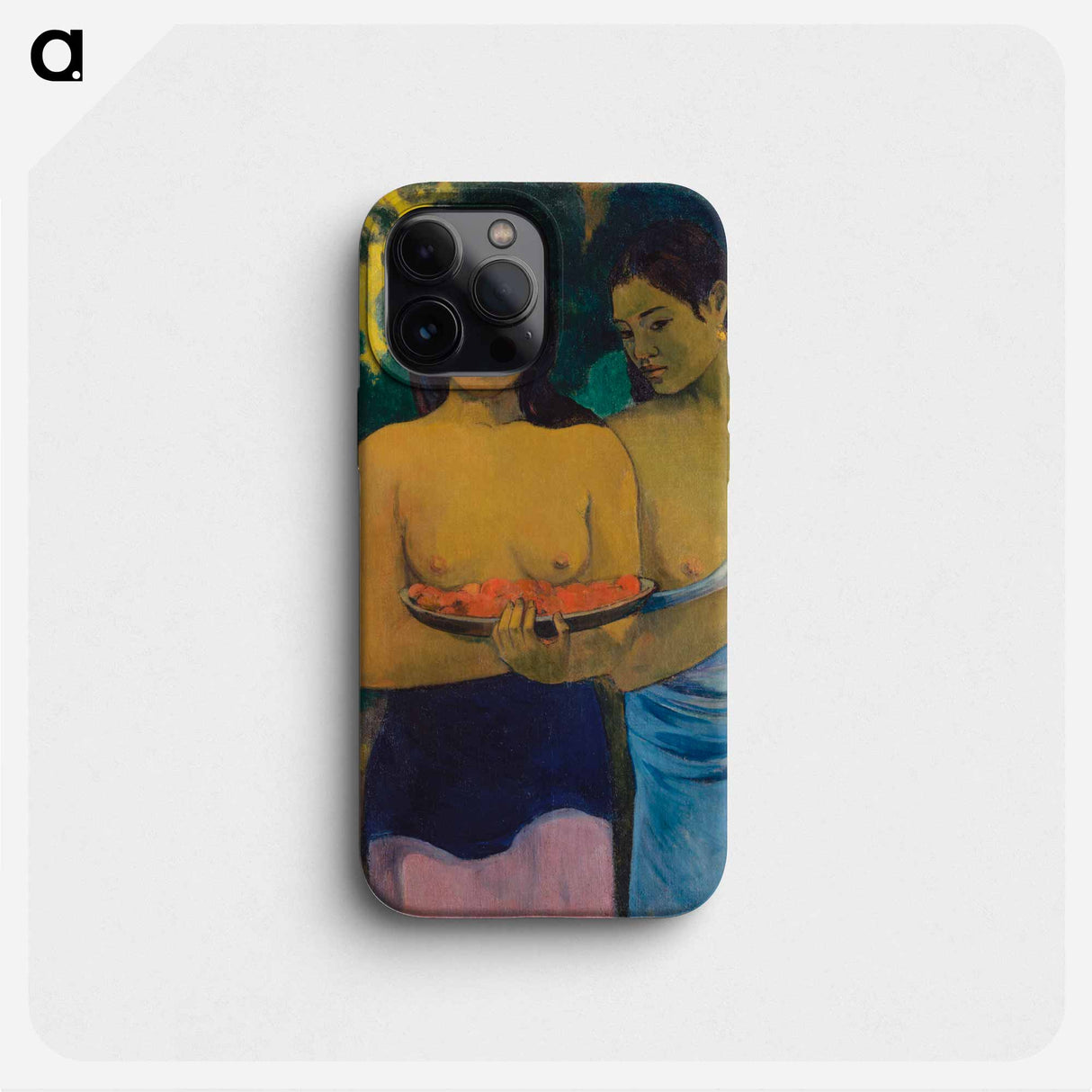 Two Tahitian Women - Paul Gauguin Phone Case.