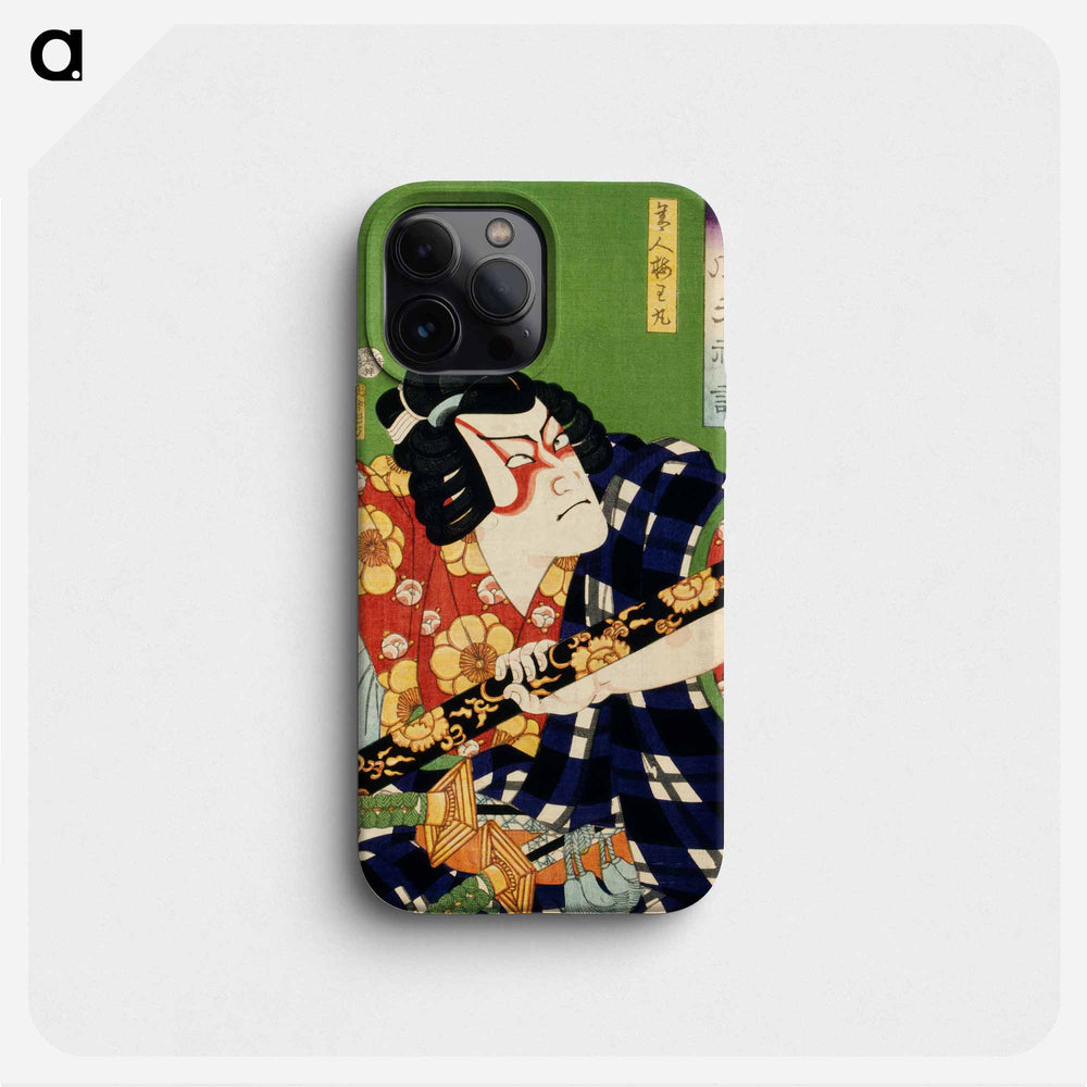 Portraits of an Actor - Toyohara Kunichika Phone Case.