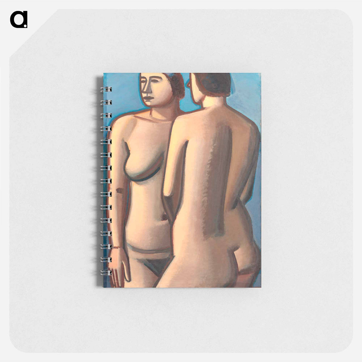 Two Female Nudes - ヴィルヘルム ルンドストローム Memo.