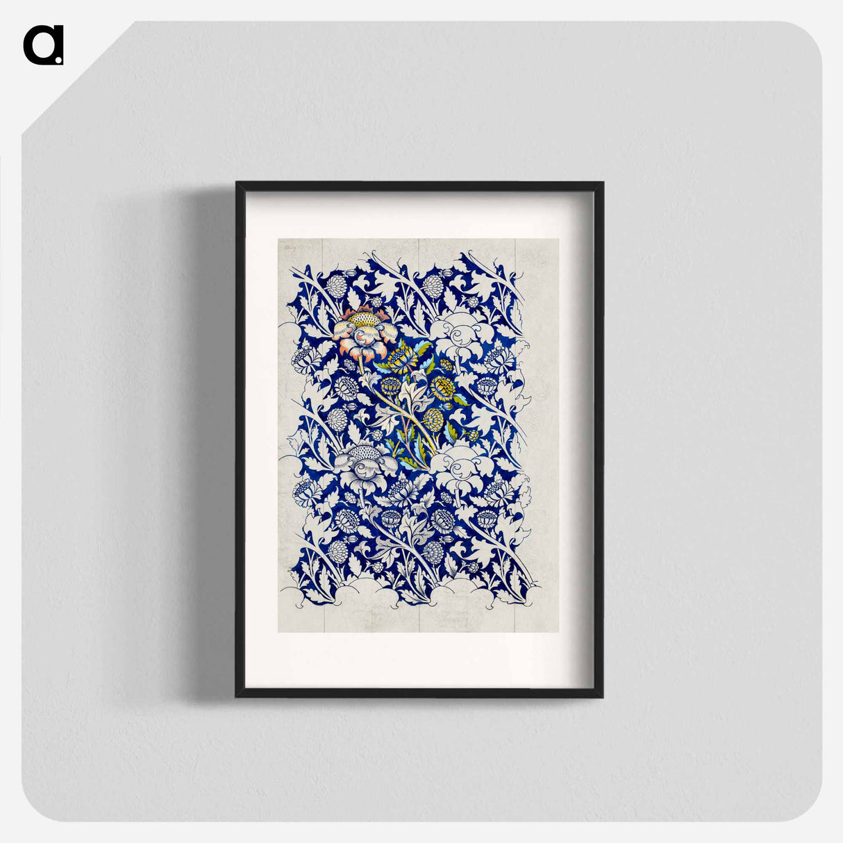 Wey - William Morris Poster.
