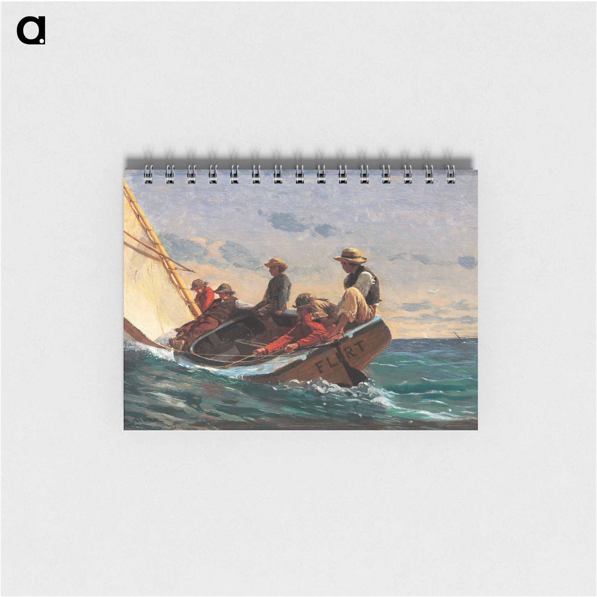 The Flirt - ウィンスロー ホーマー Memo.