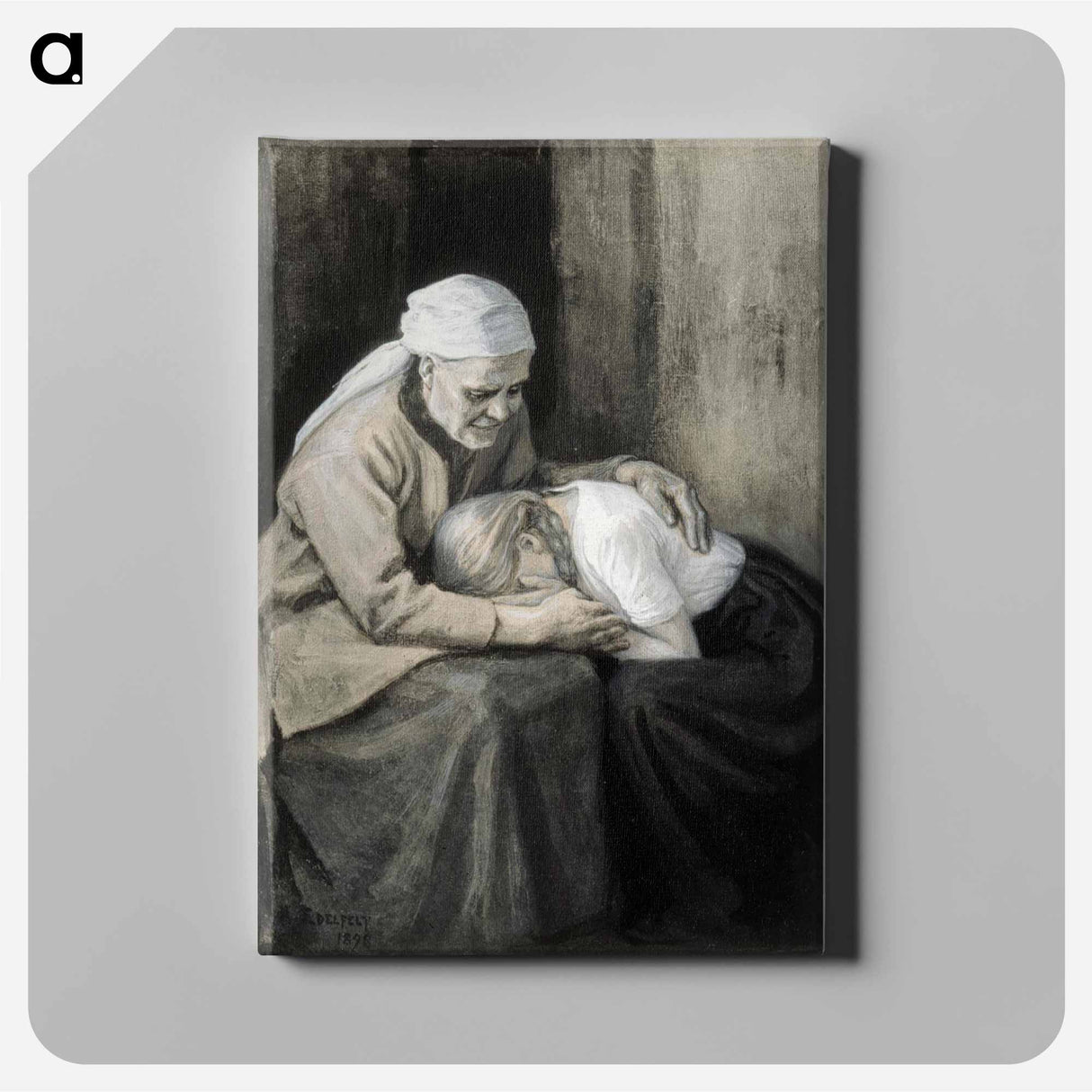 Mitäpä itket, huoli pois - アルバート エーデルフェルト Canvas.