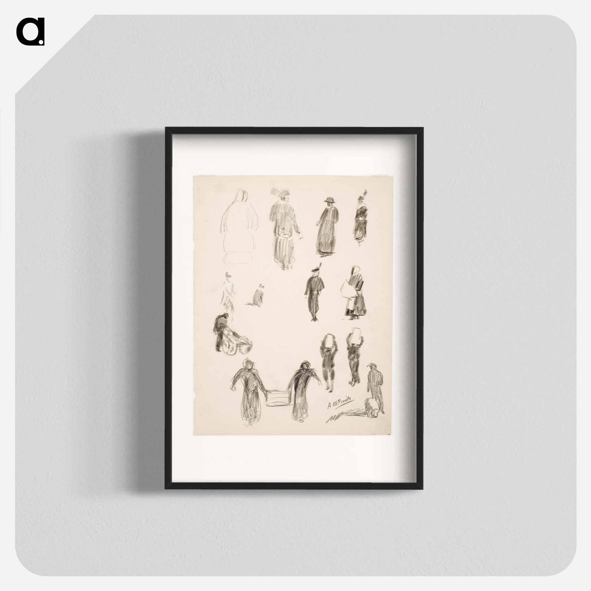 Henkilöharjoitelma - アルフレッド ウィリアム フィンチ Poster.