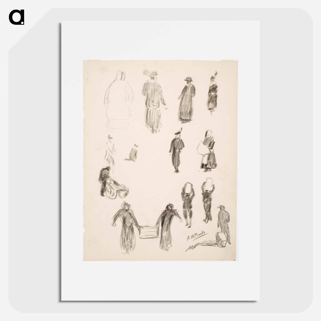 Henkilöharjoitelma - アルフレッド ウィリアム フィンチ Poster.